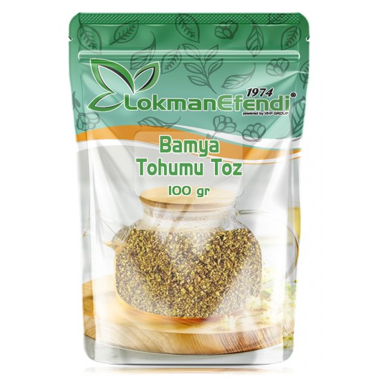 LOKMAN EFENDİ BAMYA TOHUMU TOZ 100 GR