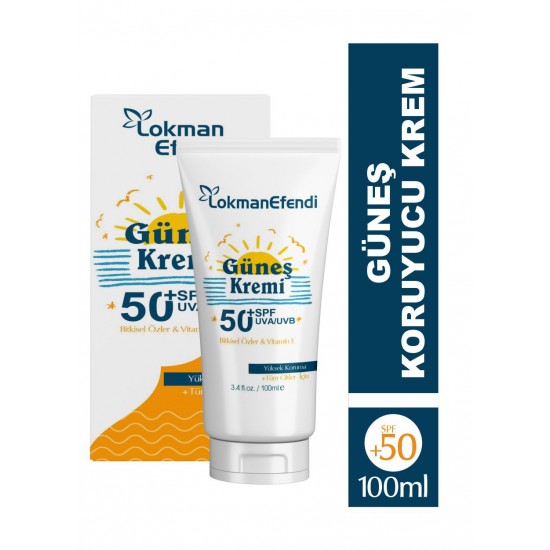 LOKMAN EFENDİ GÜNEŞ KREMİ 100 ML