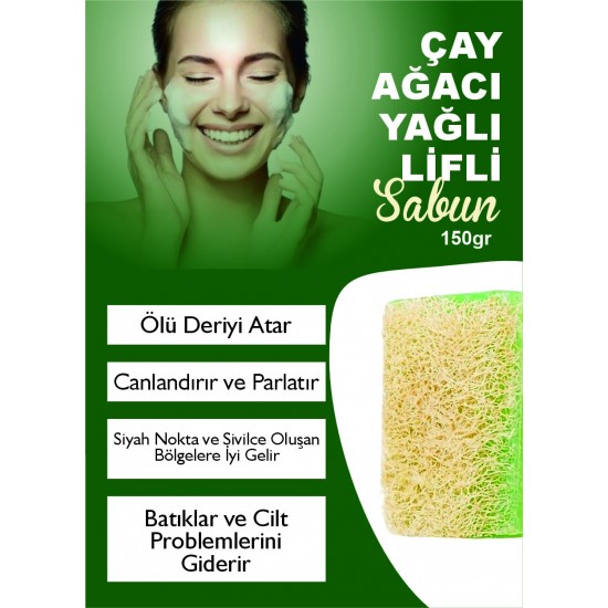 VA COSMETIC ÇAY AĞACI LİFLİ SABUN