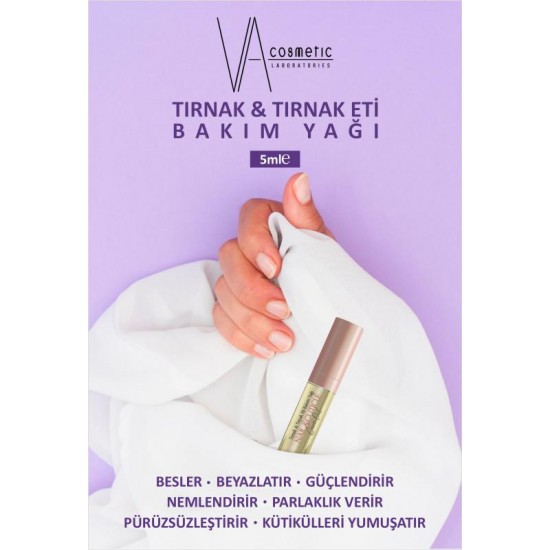 VA COSMETIC TIRNAK VE TIRNAK ETİ BAKIM YAĞI 5 ML