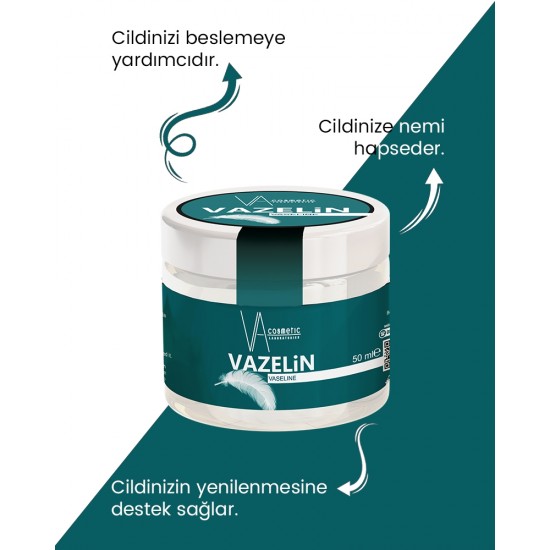 VA COSMETIC VAZELİN SADE 50 ML