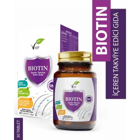 VHP BİOTİN 30 TABLET