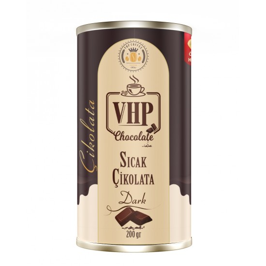 VHP SICAK ÇİKOLATA DARK 200 GR TENEKE